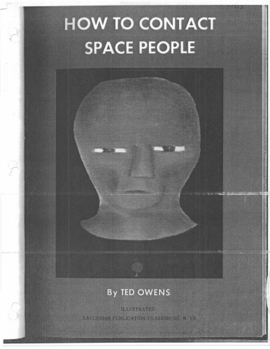 How To Contact The Space People (Book & SI Disk)
