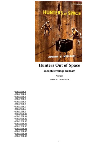 Hunters Out of Space
