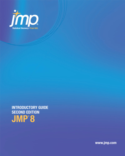 JMP 8 Introductory Guide, Second Edition