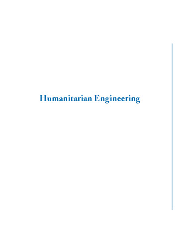 Humanitarian Engineering