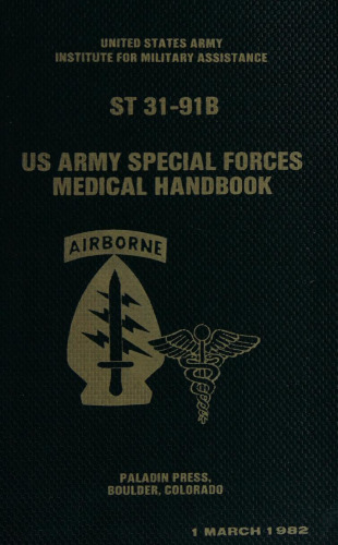 U.S. Army Special Forces Medical Handbook