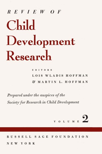 Review of Child Development Research: Volume 2