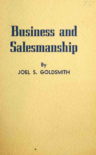 Business and Salesmanship