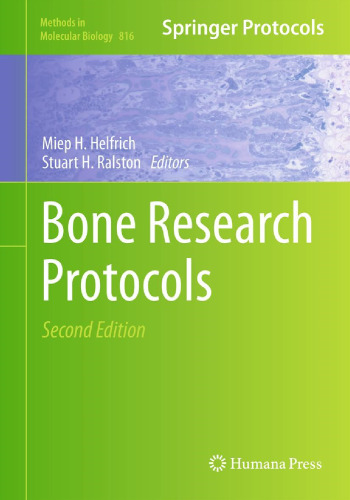 Methods in Molecular Medicine, Volume 80: Bone Research Protocols