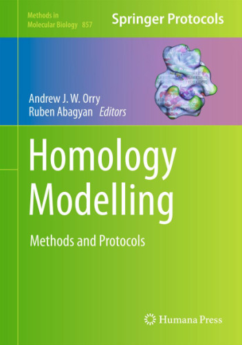 Homology Modeling: Methods and Protocols