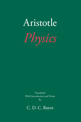 Physics (The New Hackett Aristotle)