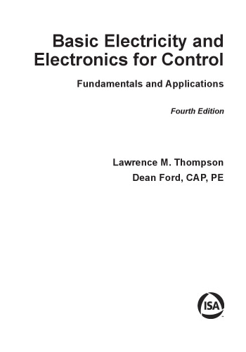 Basic Electricity and Electronics for Control: Fundamentals and Applications