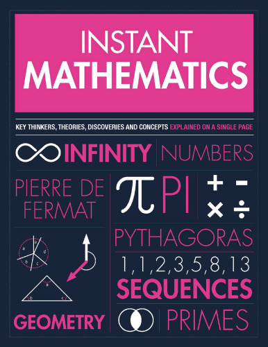 Instant Mathematics: Key Thinkers, Theories, Discoveries and Concepts Explained on a Single Page