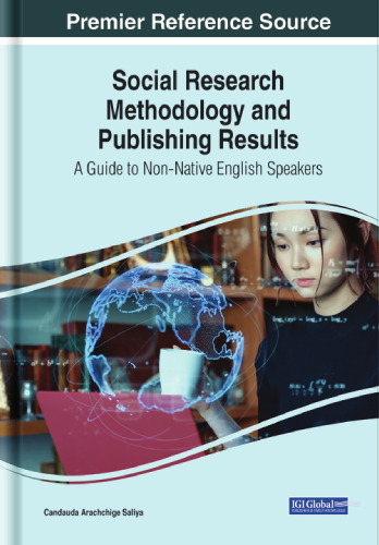 Social Research Methodology and Publishing Results: A Guide to Non-native English Speakers