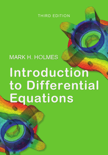 Introduction to Differential Equations 3e