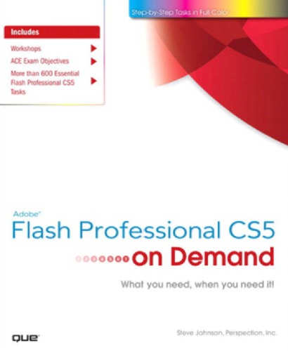Adobe Flash Professional Cs5 on Demand