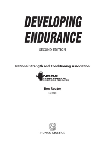 Developing Endurance
