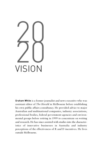 2020 Vision: How Global Business Leaders See Australia's Future