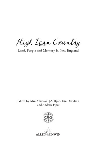 High Lean Country: Land, people and memory in New England