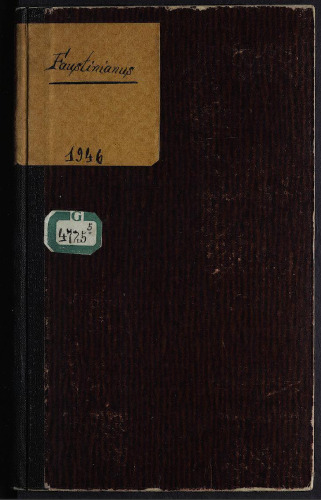 Die Kaiserchronik: Ausgewählte Erzählungen. I. Faustinianus