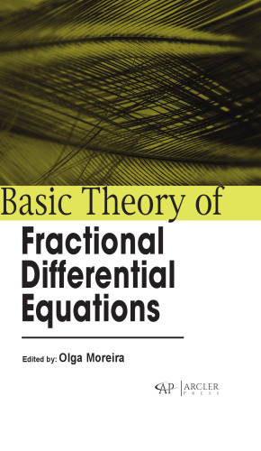 Basic theory of fractional differential equations