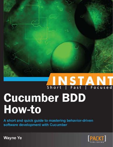 Instant Cucumber BDD How-to