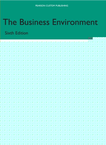 The Business Environment