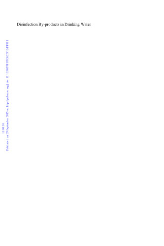 Disinfection By-products in Drinking Water