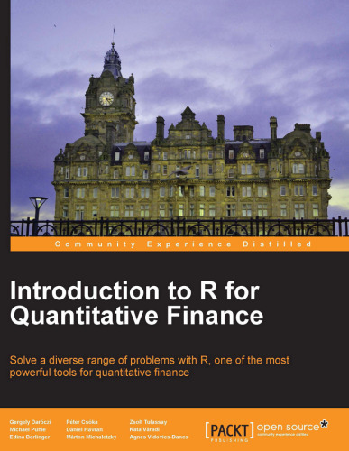 Introduction to R for Quantitative Finance