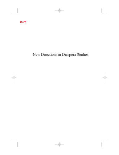 New Directions in Diaspora Studies: Cultural and Literary Approaches