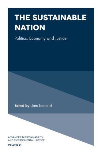 The Sustainable Nation: Politics, Economy and Justice