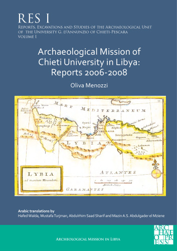 Archaeological Mission of Chieti University in Libya: Reports 2006-2008