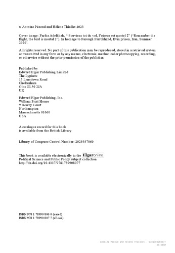 Research Handbook on the Institutions of Global Migration Governance (Elgar Handbooks in Migration)