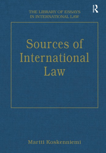Sources of International Law ()