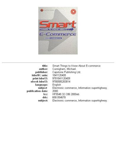 Smart things to know about e-commerce
