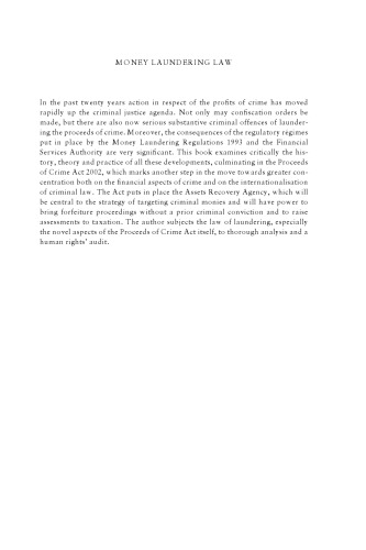 Money Laundering Law