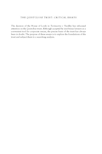 Quistclose Trusts: A Critical Analysis