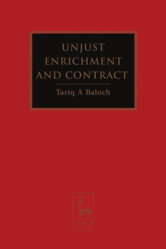 Unjust Enrichment and Contract