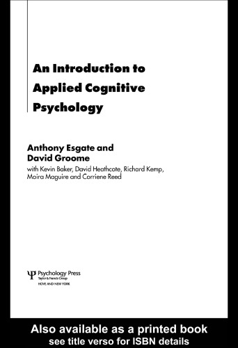 An introduction to applied cognitive psychology