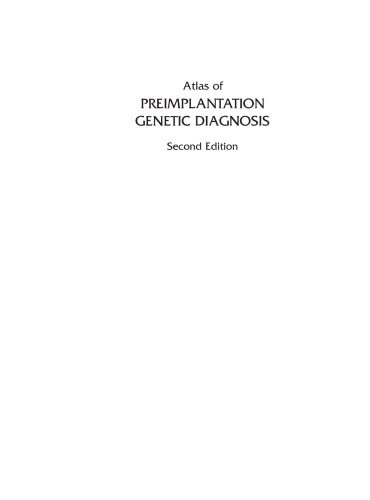 Atlas of Preimplantation Genetic Diagnosis