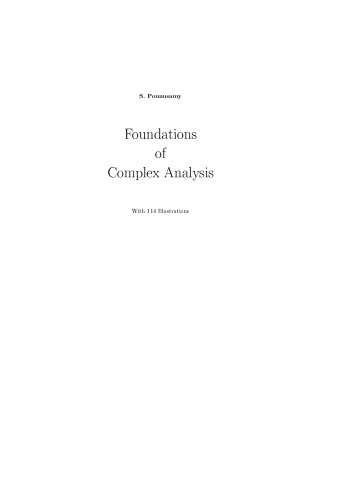 Foundations of Complex Analysis