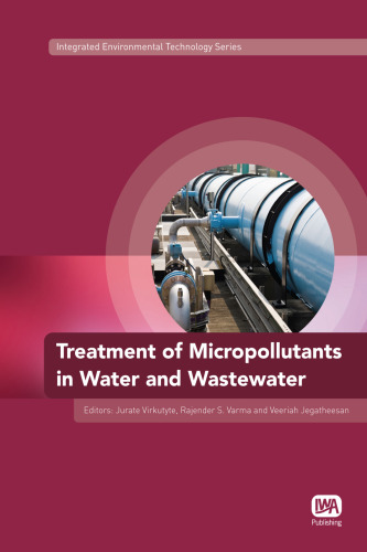 Treatment of Micropollutants in Water and Wastewater