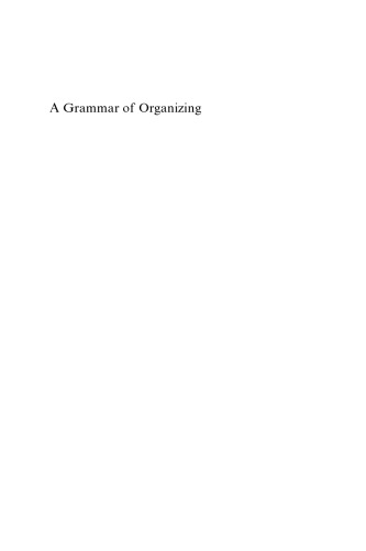 A Grammar Of Organizing