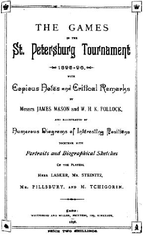 Games in the St. Petersburg Tournament, 1895-96
