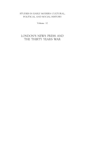 London's News Press and the Thirty Years War