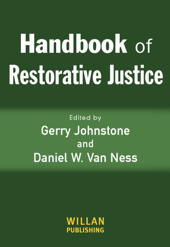 Handbook of Restorative Justice