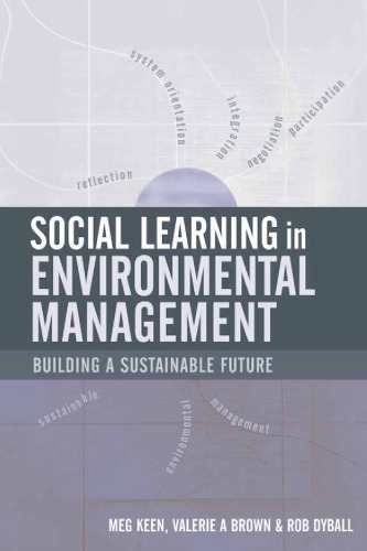 Social learning in environmental management: towards a sustainable future