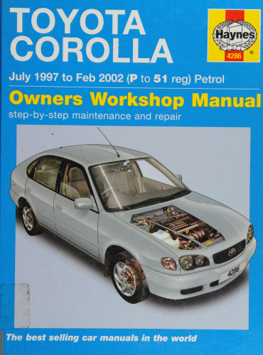 Haynes Toyota Corolla Owners Workshop Manual