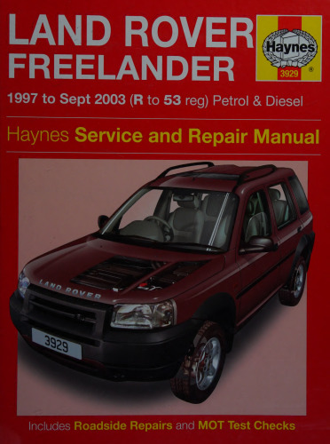 Haynes Land Rover Freelander Serive and Repair Manual