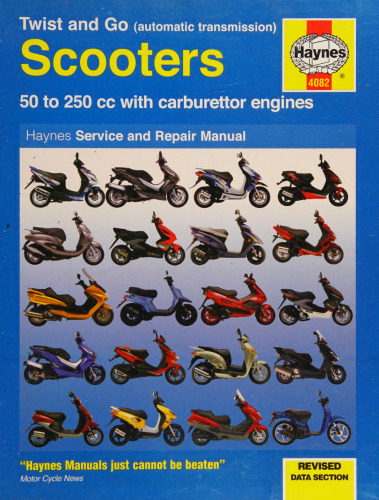 Twist & Go (Automatic Transmission) Scooters Service and Repair Manual