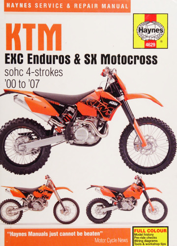 Haynes KTM Enduro & Motocross Service and Repair Manual