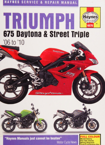 Haynes Triumph 675 Service and Repair Manual