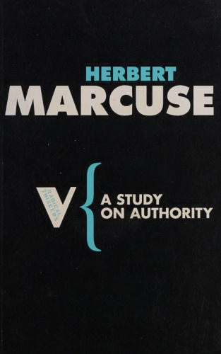 A Study on Authority (Radical Thinkers)