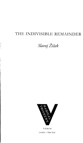 The indivisible remainder