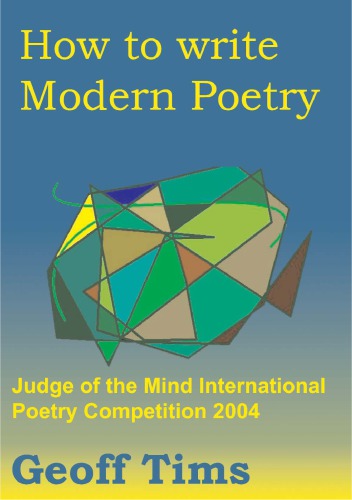 How to write modern poetry